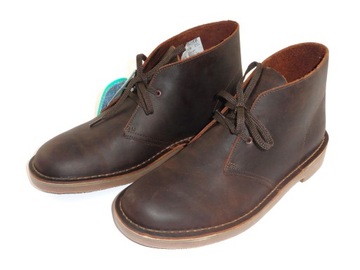 Clarks Bushacre 3 Dark Brown Leather trzewiki roz.43 (M8)