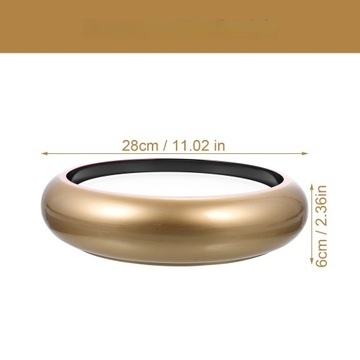 ТАРЕЛКА ДЛЯ САШИМИ ЗОЛОТАЯ ДЕКОРАТИВНАЯ ПОДСТАВКА ДЛЯ СУШИ