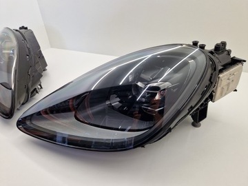 IDEALNE LAMPY PRZÓD PORSCHE CAYENNE III 9Y 9Y0 FULL LED EUROPA BLACK PDLS