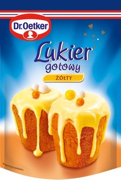 Dr. Oetker Lukier gotowy żółty 100 g