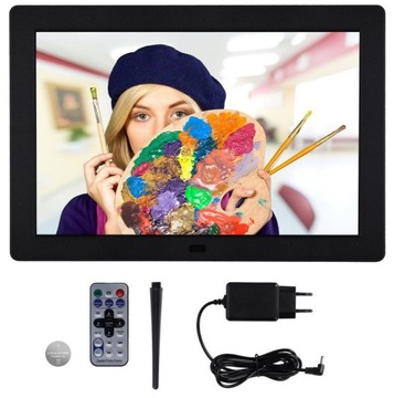 ЦИФРОВАЯ РАМКА Rollei Designline 8 ДЮЙМОВ LED USB SD УДАЛЕННЫЕ ЧАСЫ КАЛЕНДАРЬ MP3