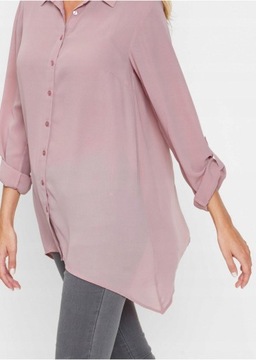 42 Bonprix АСИММЕТРИЧНАЯ ЖЕНСКАЯ РУБАШКА