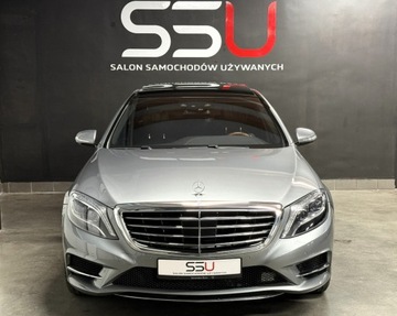 Mercedes Klasa S W221 Limuzyna Facelifting 4.7 V8 (500 BlueEFFICIENCY) 435KM 2013 Mercedes-Benz Klasa S S550 Long 435 KM Burmester Nappa FullLED Panorama Ni, zdjęcie 8