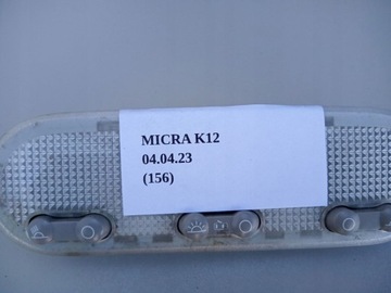 LAMPA SVĚTLO POLSTROVÁNÍ NISSAN MICRA K12 RENAULT