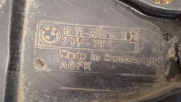 Крышка нижней части корпуса коробки 8168107 BMW 7 E38