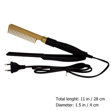 Электрическая прямая многофункциональная расческа.
