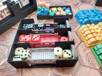 Biały Zamek - Insert, organizer kolorowy - Biały