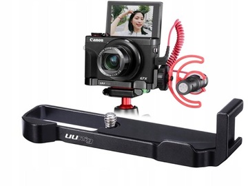 Mocowanie Adapter Szyna Płytka + Gorąca Stopka ISO do Canon G7X Mark III
