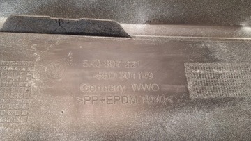 NÁRAZNÍK PŘEDNÍ 5K0807221 VW GOLF VI 6 08-
