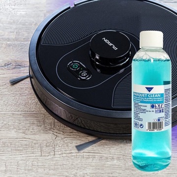 Жидкости 2 в 1 для роботов-уборщиков, которые моют полы из паркетных панелей.