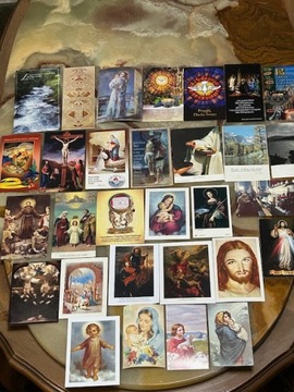 OBRAZKI ŚWIĘTE ŚWIĘCI MB PAN JEZUS - 30 SZT
