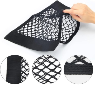 БОКОВАЯ СЕТКА НА ЛИПУЧКЕ ДЛЯ БАГАЖНИКА АВТОМОБИЛЯ ДЛЯ СУМКИ-ОРГАНИЗАТОРА АВТОМОБИЛЯ 40x25