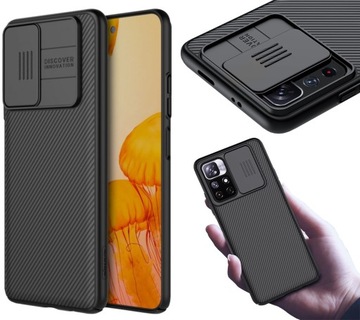 PANCERNE Etui NILLKIN CAMSHIELD do POCO M4 Pro 5G