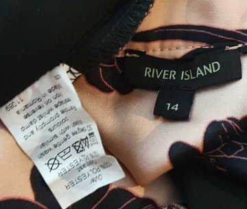 RIVER ISLAND BLUZKA Z ZAMKIEM r.42/XL