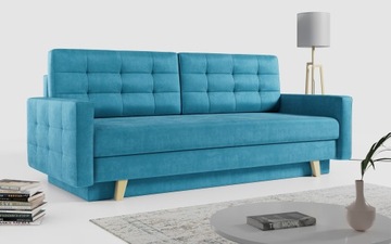 Kanapa sofa skandynawska 3 os. rozkładana