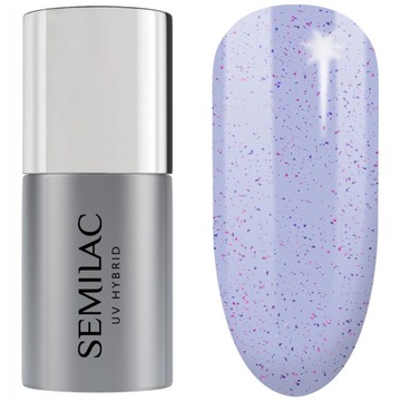 SEMILAC T15 TOP BLINKING BLUE VIOLET NO WIPE 7ML