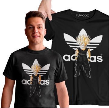 KOSZULKA z nadrukiem DRAGON BALL MĘSKA PREZENT XXL