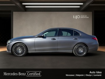 Mercedes Klasa C W206 Limuzyna 1.5 180 170KM 2021 Mercedes-Benz C 180 C180 / folia mat / CarPlay i A, zdjęcie 6