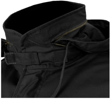 КУРТКА ВОЕННАЯ M65 BRANDIT CLASSIC MILITARY PARKA С КАПЮШОНОМ ЧЕРНАЯ 4XL