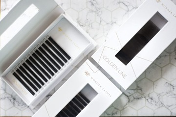 Объемные ресницы Golden Line - С, 0,07, 9 мм