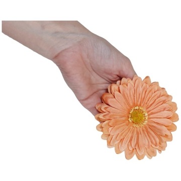 Головка изделия искусственные цветы ГЕРБЕРА 11 см для декора и композиций.