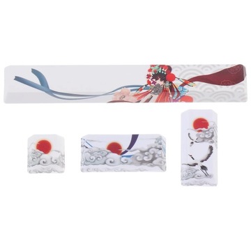 4 Pcs Keycap Chic Keyboard Caps Computer Stickers Keycaps Kits Durable