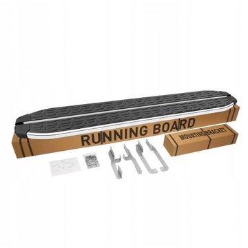 Боковые пороги, пороги, накладки на пороги JEEP Commander 2005-2010 гг.
