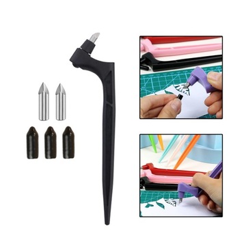 Набор прецизионных ножей с тремя лезвиями. Нож для хобби, нож для мясника.