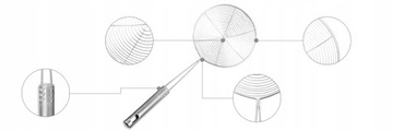 Ситечко для жарки, стальной скиммер
