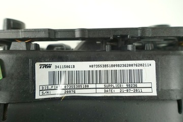 ULOŽENÍ VZDUCHOVÁ ŘIDIČE AIRBAG CHRYSLER DELTA 07355385180