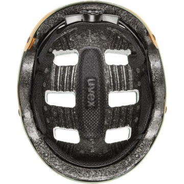 Велосипедный шлем Uvex KID 3 CC Moss Green-Sand м р. 51-55 см