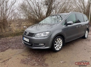 Volkswagen Sharan II Van Facelifting 2.0 TDI SCR 184KM 2017 Volkswagen Sharan 2.0tdi automat 184KM 4-Motion High-Line 7 os. Full serwi, zdjęcie 1