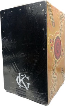 KG Cajon MDFBSP FS DOT YELLOW Fixed Snare