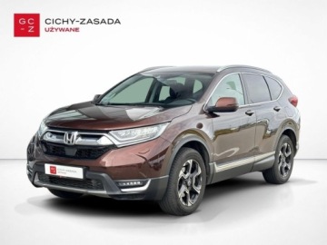 Honda CR-V V SUV 1.5 VTEC TURBO 173KM 2018 Honda CR-V SalonPL 1.5 VTEC Turbo 173KM Lifestyle 4x4SkoraFelga18NaviKamera