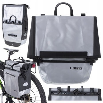 L-BRNO СУМКА ДЛЯ ВЕЛОСИПЕДА ВОДОНЕПРОНИЦАЕМАЯ БОКОВАЯ ВЕЛОСИПЕДНАЯ СУМКА 23 Л
