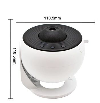 ЗВЕЗДНЫЙ ПРОЕКТОР ПЛАНЕТАРНЫЙ ВРАЩАЮЩИЙСЯ СВЕТОДИОДНЫЙ НОЧНИК USB + 12 ПРОЕКЦИЙ