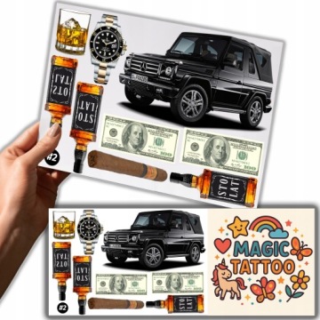 TATUAŻE TYMCZASOWE DLA DZIECI DLA FACETA