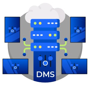 Monitor wyświetlający informacje Avtek DS 55
