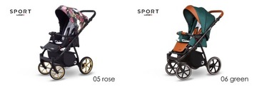коляска 24 кг LARGE WHEELS DEPORTE LONEX