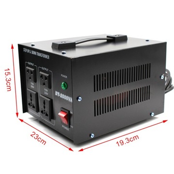 Преобразователь напряжения 2000 Вт 110В/230В