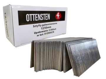 SZTYFTY GWOŹDZIE galwanizowane 1,2x50mm typ 300 4PRO -5tys gwoździarka