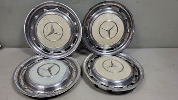 КОЛПАК КОЛПАЧОК КРЫШКА ХРОМ КОМПЛЕКТ  MERCEDES W123 14" 