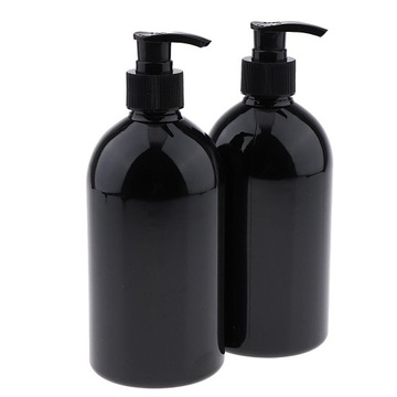 Круглые контейнеры для бутылок с насосом емкостью 500 мл