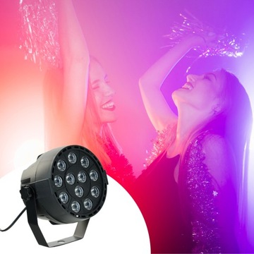 Светодиодный прожектор PAR RGB 18Вт DMX Lumitec18 Firefog