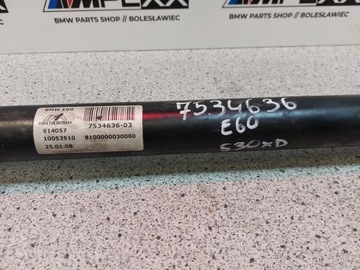 BMW E60 E61 530XD HŘÍDEL HNACÍ PŘEDNÍ 7534636 ORIGINÁLNÍ