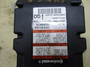 MODUL ŘÍZENÍ AIRBAG SUZUKI SX4 S-CROSS 38910 -61M00