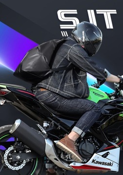 Легкий универсальный черный мотоциклетный велосипедный рюкзак для водонепроницаемого шлема