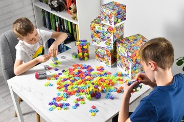 MELI CONSTRUCTOR 600 КОНСТРУКЦИОННЫЕ БЛОКИ + КАРТОЧКИ