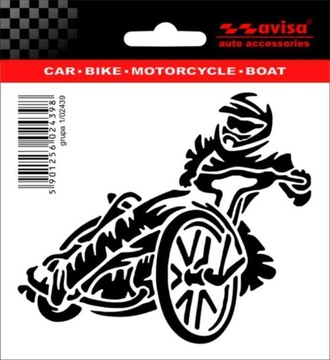 Naklejka na samochód ŻUŻLOWIEC MOTOR