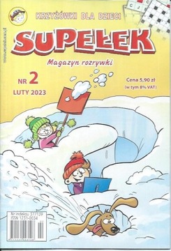 Supełek Magazyn rozrywki 2/2023 Krzyżówki dla